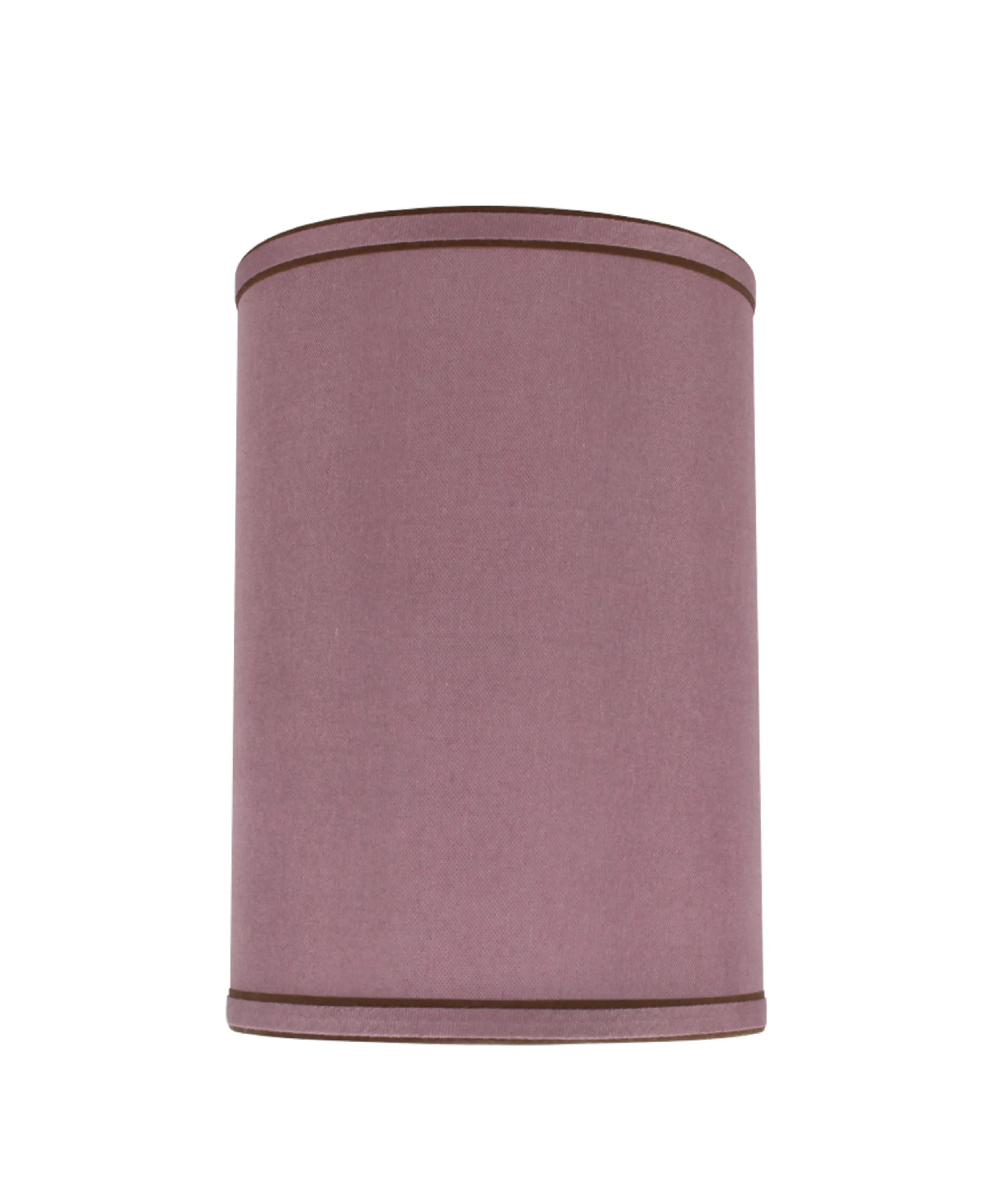 # 31020 Transitional Hardback Drum (Cylinder) Shape Spider Construction Lamp Shade, Reddish Purple, 8" wide (8" x 8" x 11")