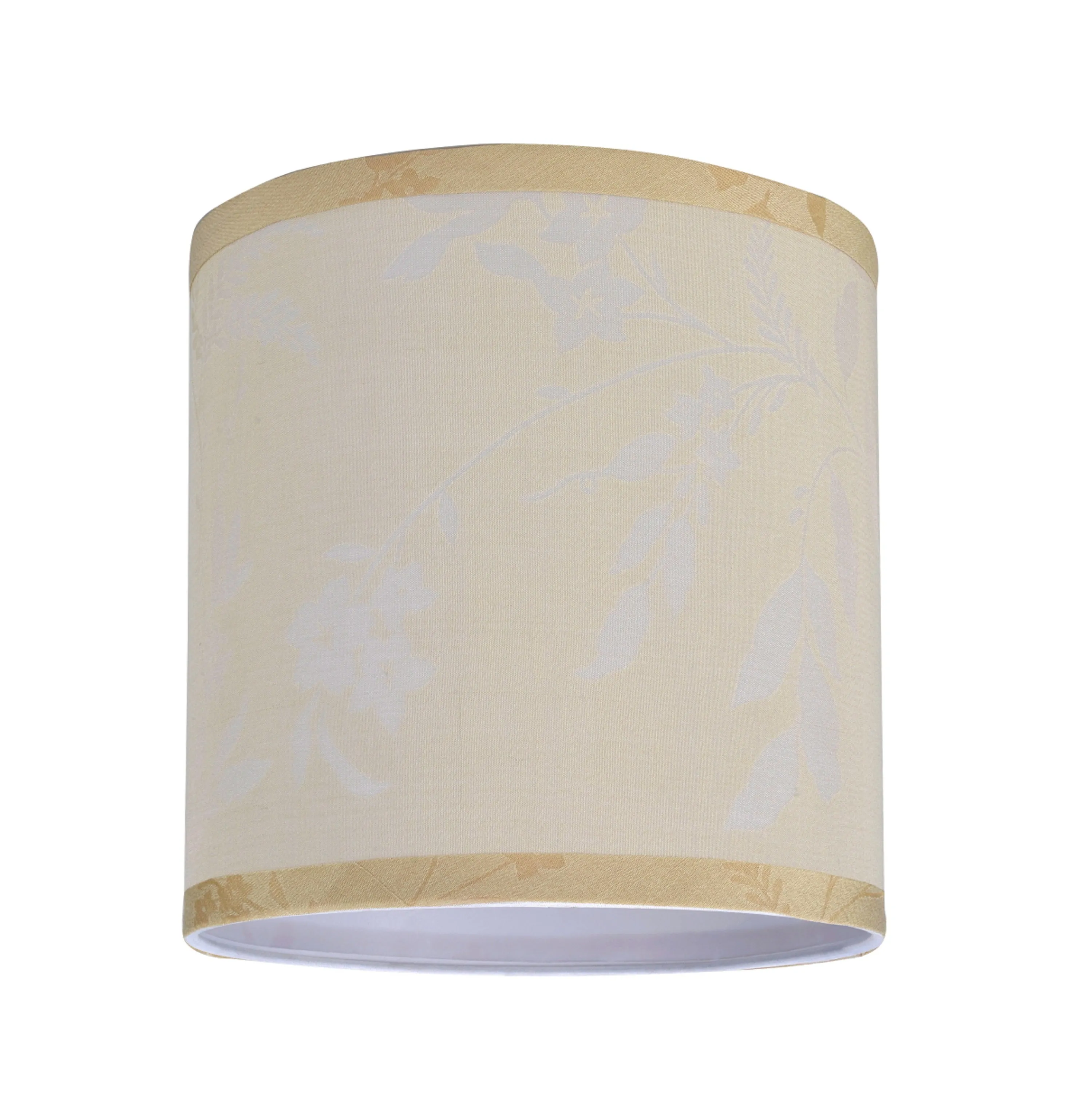 # 31052 Transitional Hardback Drum (Cylinder) Shape Spider Construction Lamp Shade in Off White, 8" wide (8" x 8" x 8")