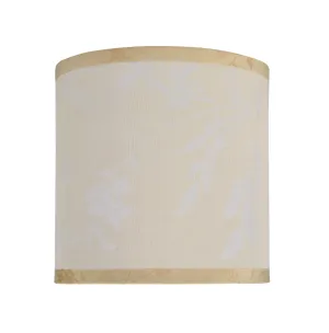 # 31052 Transitional Hardback Drum (Cylinder) Shape Spider Construction Lamp Shade in Off White, 8" wide (8" x 8" x 8")