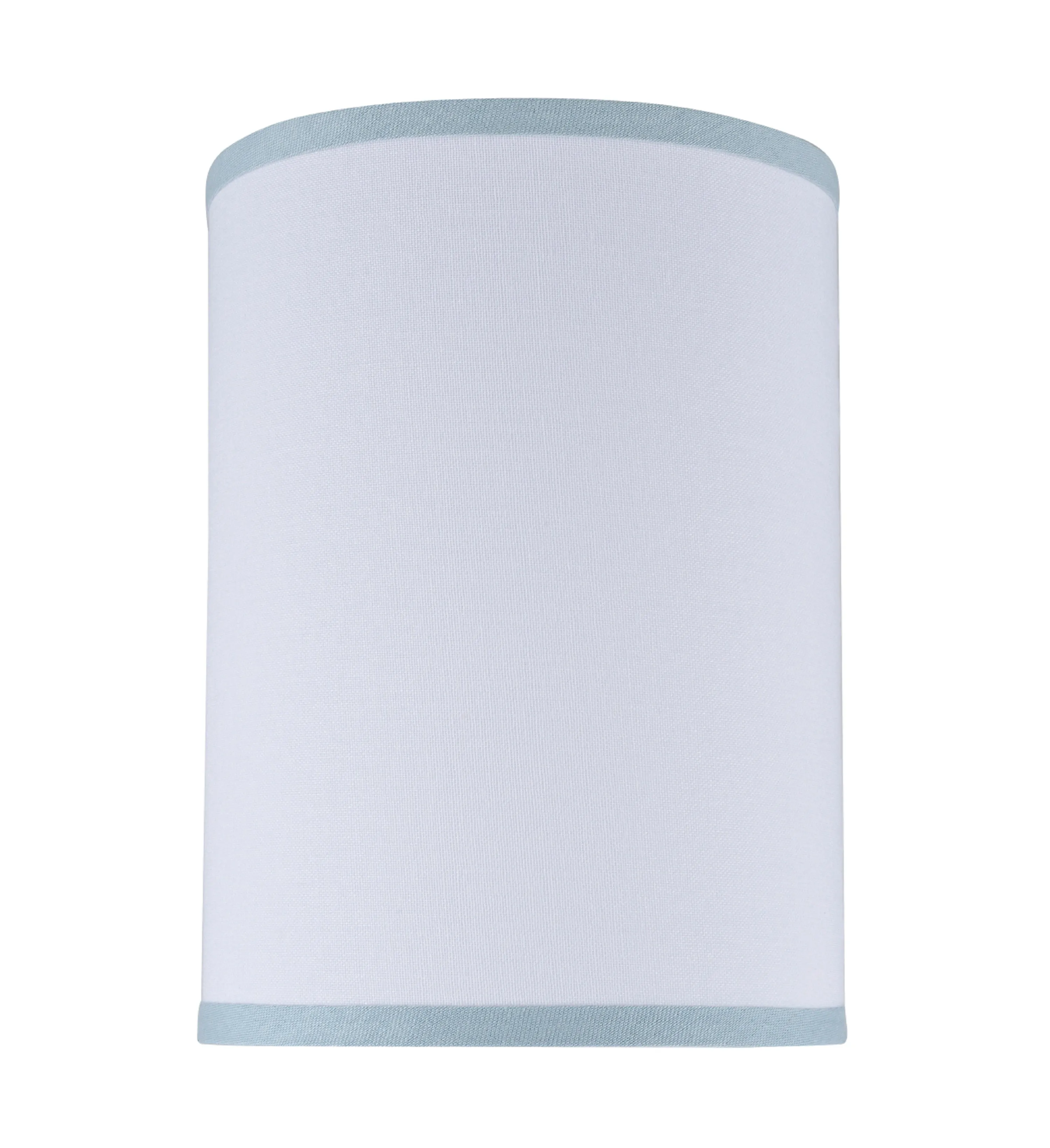 # 31111 Transitional Hardback Drum (Cylinder) Shape Spider Construction Lamp Shade in White, 8" wide (8" x 8" x 11")