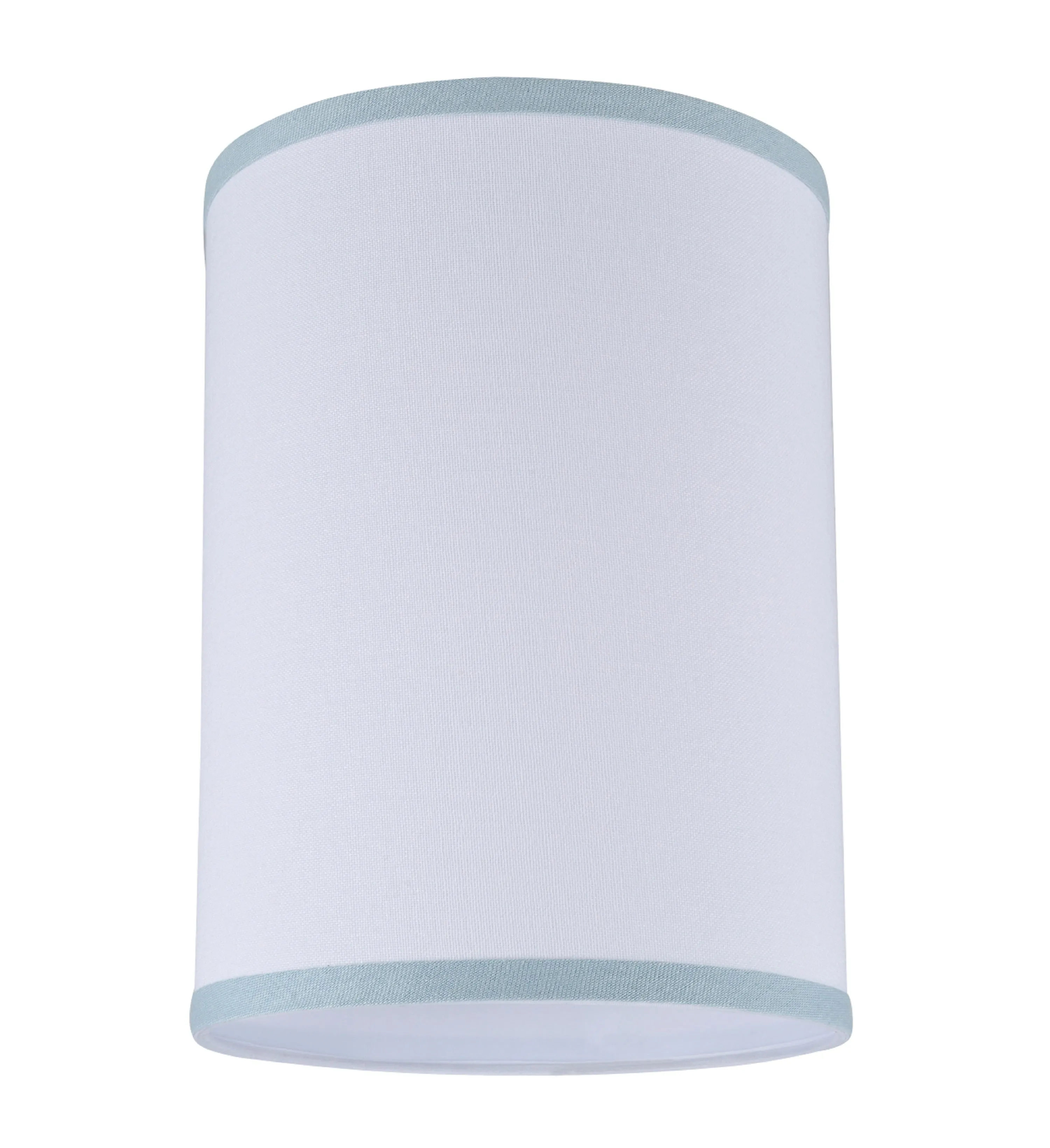 # 31111 Transitional Hardback Drum (Cylinder) Shape Spider Construction Lamp Shade in White, 8" wide (8" x 8" x 11")