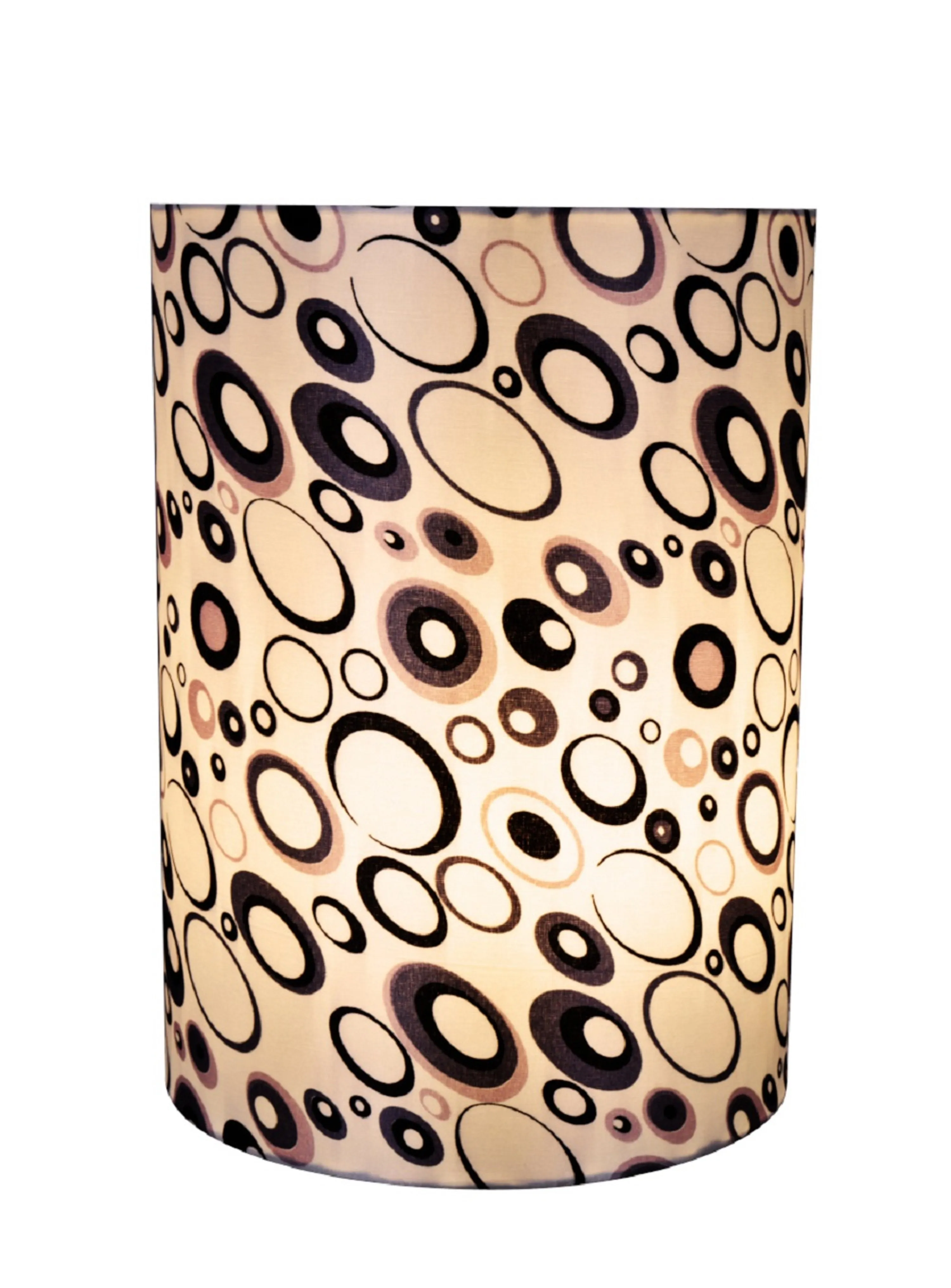 # 31271 Transitional Drum (Cylinder) Shape Spider Construction Lamp Shade in Off White, 8" wide (8" x 8" x 11")