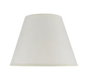 # 32029 Transitional Hardback Empire Shape Spider Construction Lamp Shade in Ivory Cotton Fabric, 9" wide (5" x 9" x 7")