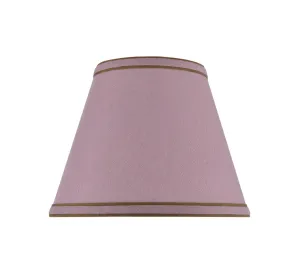# 32041 Transitional Hardback Empire Shape Spider Construction Lamp Shade in Reddish Purple Fabric, 9" wide (5" x 9" x 7")