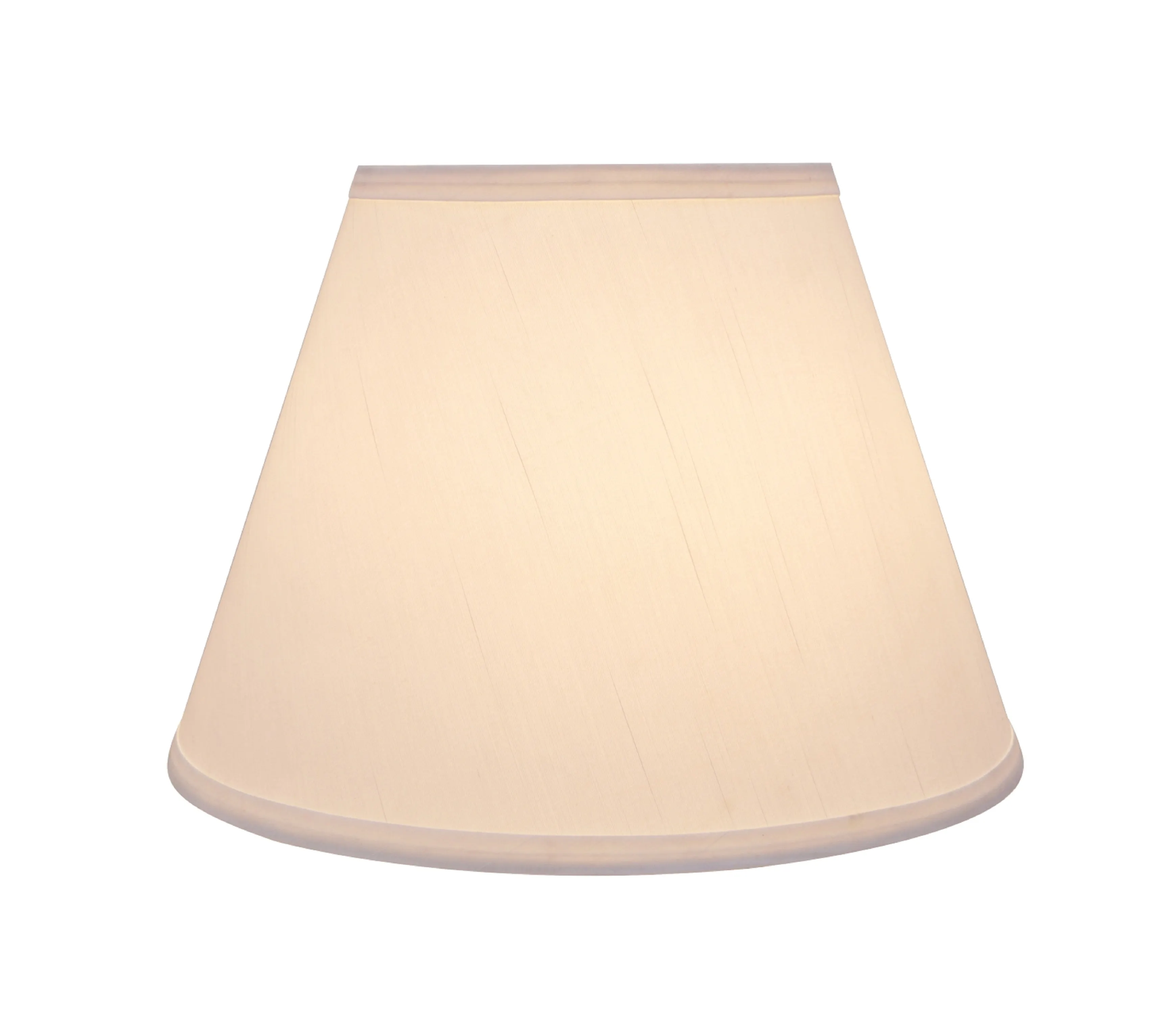 # 32188 Transitional Hardback Empire Shaped Spider Construction Lamp Shade in White, 13" wide (7" x 13" x 9 1/2")