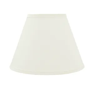 # 32630 Transitional Hardback Empire Shaped Spider Construction Lamp Shade in Off White, 12" wide (6" x 12" x 9")