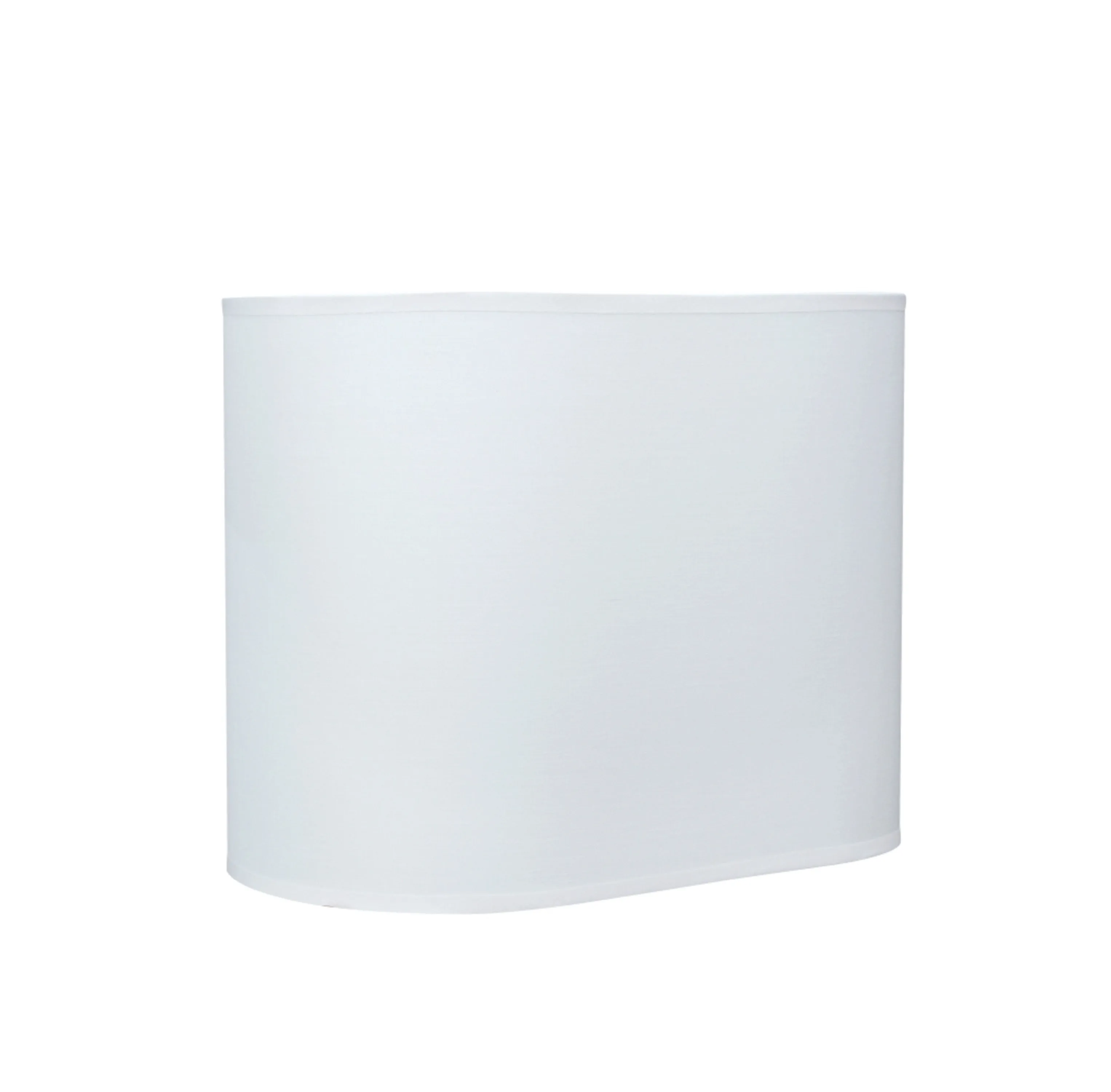 # 37001 Transitional Oval Hardback Spider Construction Shade in Off-White, 13 1/2" wide (8"   13 1/2") x (8"   13 1/2") x 10 1/2"