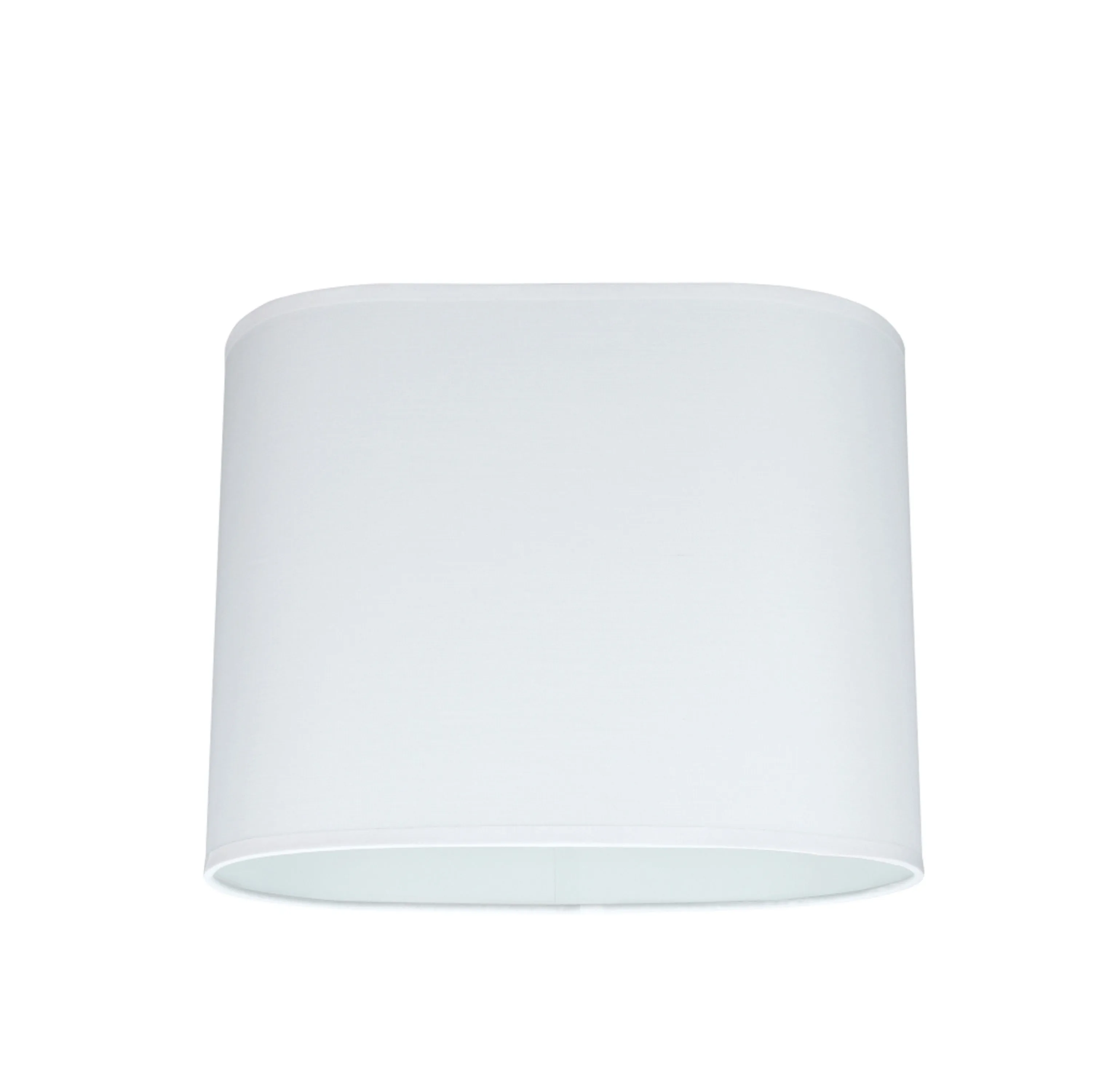 # 37001 Transitional Oval Hardback Spider Construction Shade in Off-White, 13 1/2" wide (8"   13 1/2") x (8"   13 1/2") x 10 1/2"