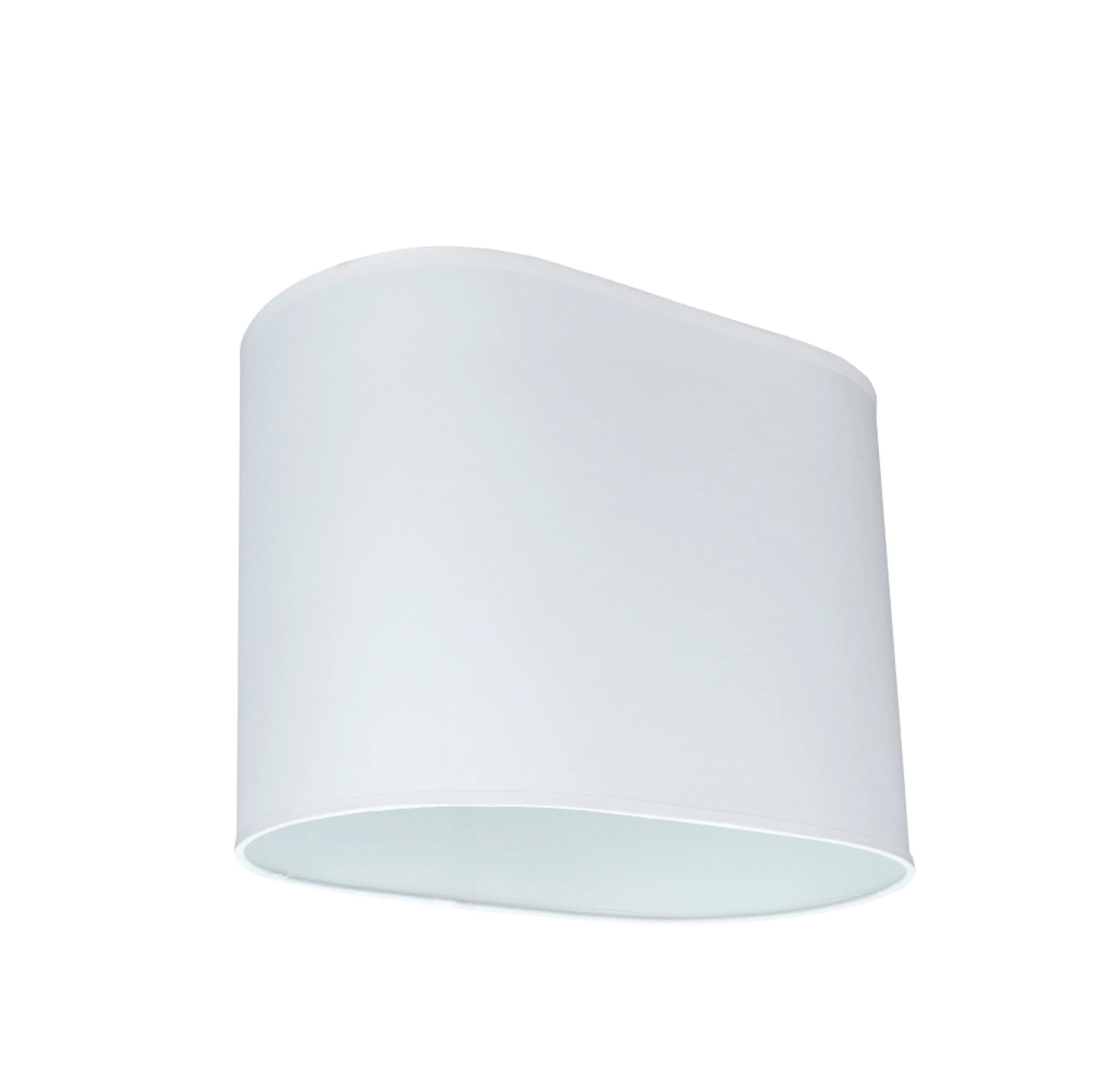 # 37001 Transitional Oval Hardback Spider Construction Shade in Off-White, 13 1/2" wide (8"   13 1/2") x (8"   13 1/2") x 10 1/2"