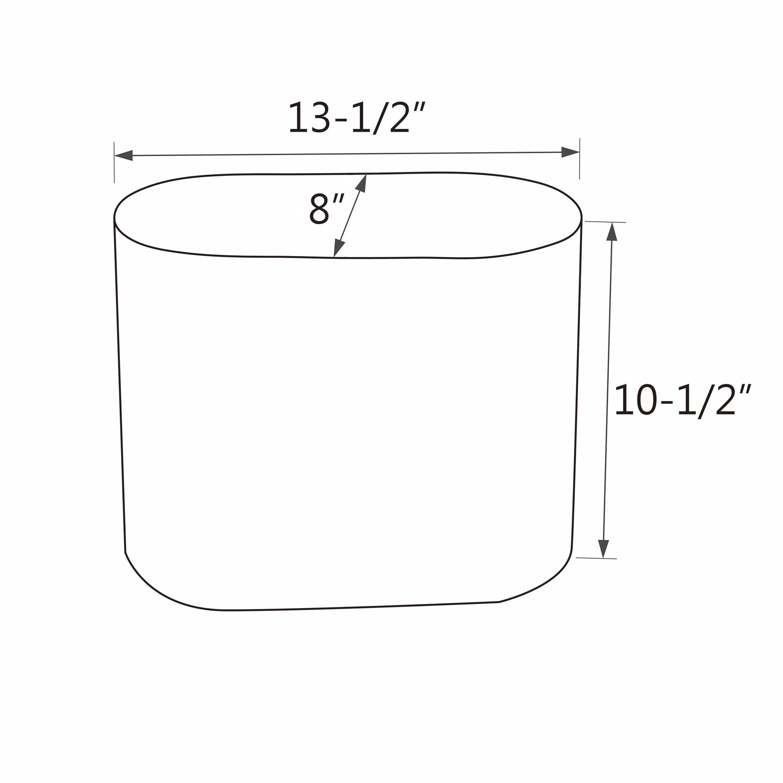 # 37001 Transitional Oval Hardback Spider Construction Shade in Off-White, 13 1/2" wide (8"   13 1/2") x (8"   13 1/2") x 10 1/2"