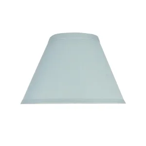# 58728 Transitional Hardback Empire Shape UNO Construction Lamp Shade in Light Blue, 9" Wide (4" x 9" x 6 1/2")