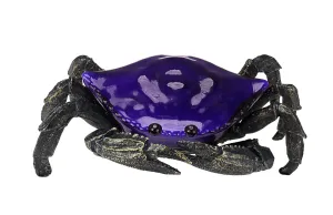 # 60903, Decorative Accent Lamp, Blue Art Glass, 4" High