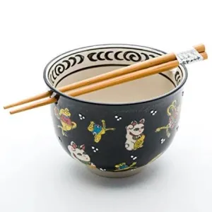 18oz Noodle Bowl w/ Chopsticks