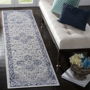 2X8 Blue/Grey/Oriental Non-Shedding Living Room Bedroom Dining Home Office Stylish and Stain Resistant Area Rug