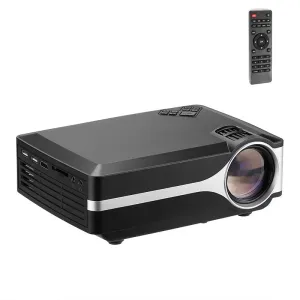 4 Lcd Display Smart Projector 800X400P Remote Av / Vga / Hdmi / Usbx2 / Tf / Audio