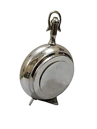 A R S Enterprises Table Clock Nikhil 7.5 inches Clock for Home Study Living Room and Office | Living Room | Bedroom | Kitchen | Office