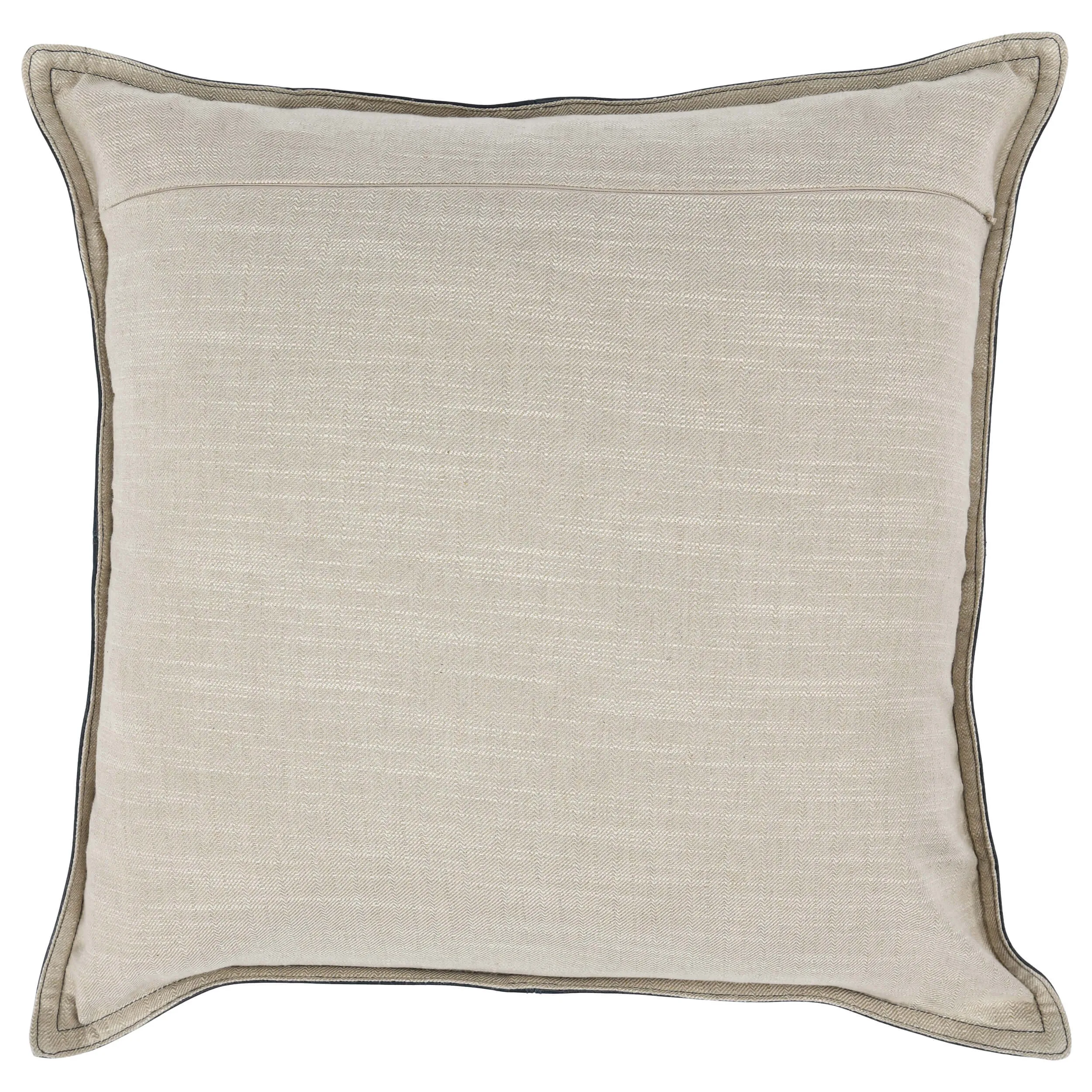 Acre Leather Pillow, Forest Green