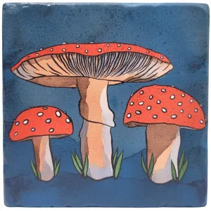 Amanita Mushroom Coaster