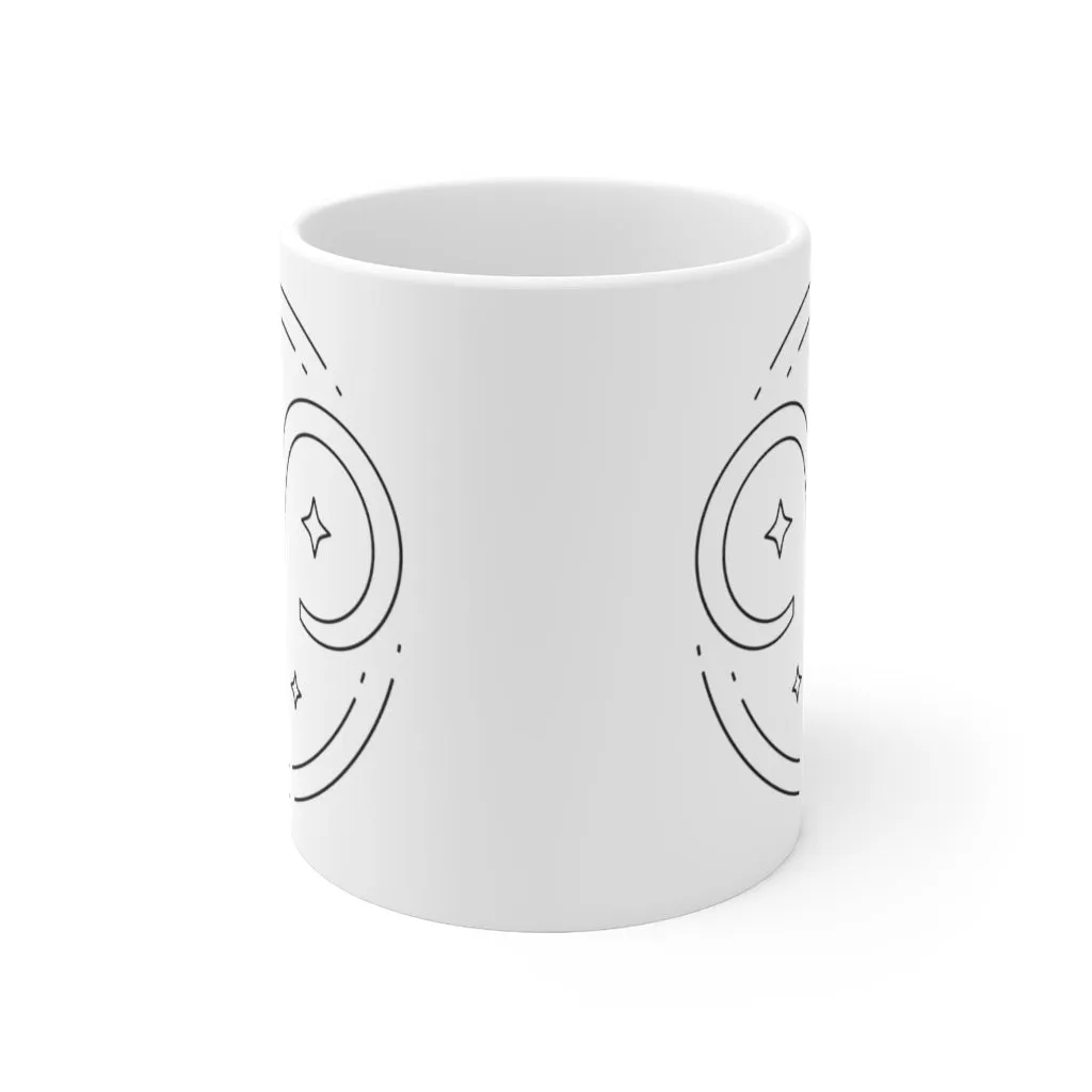 Aries Symbol Zodiac Ram Astrology Ceramic Mug 11oz