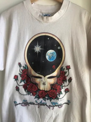 Authentic 1992 Vintage Grateful Dead Steal Your Face Tour Shirt