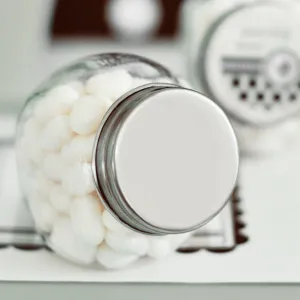 Blank Glass Candy Jars (Set of 20)
