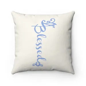 Blessed Décor "Natural" Square Pillow (20 X 20)