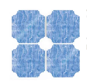 Blue Agate Coasters