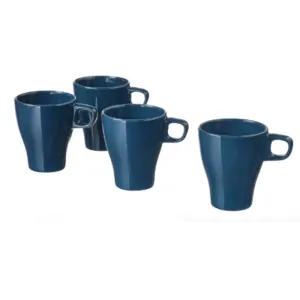 Blue Coffee Cup (Set of 4)