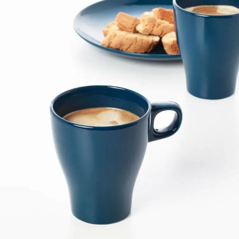 Blue Coffee Cup (Set of 4)