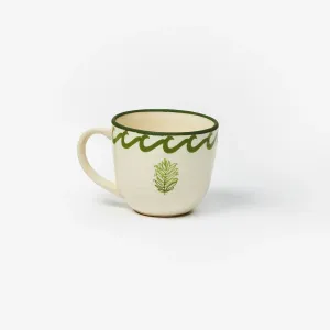 Bonnie & Neil Mug Leaf Green