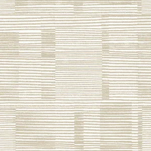 Callaway Beige Woven Stripes Wallpaper from Georgia Collection