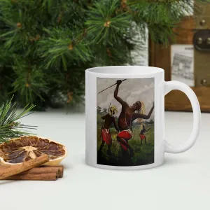 Celebration Ceramic Mug / Coffee or Tea Cup / Black Art / African Art / African Dance / Positive Black Images
