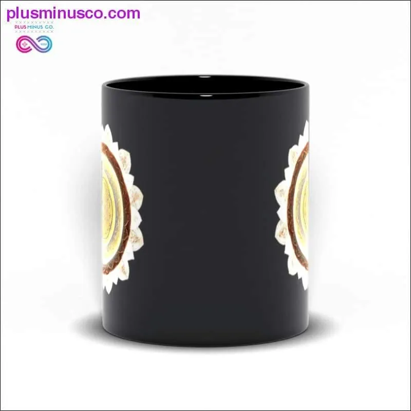 Chakra Black Mugs
