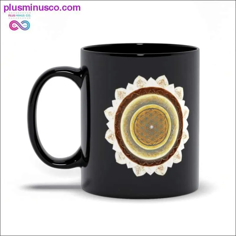 Chakra Black Mugs