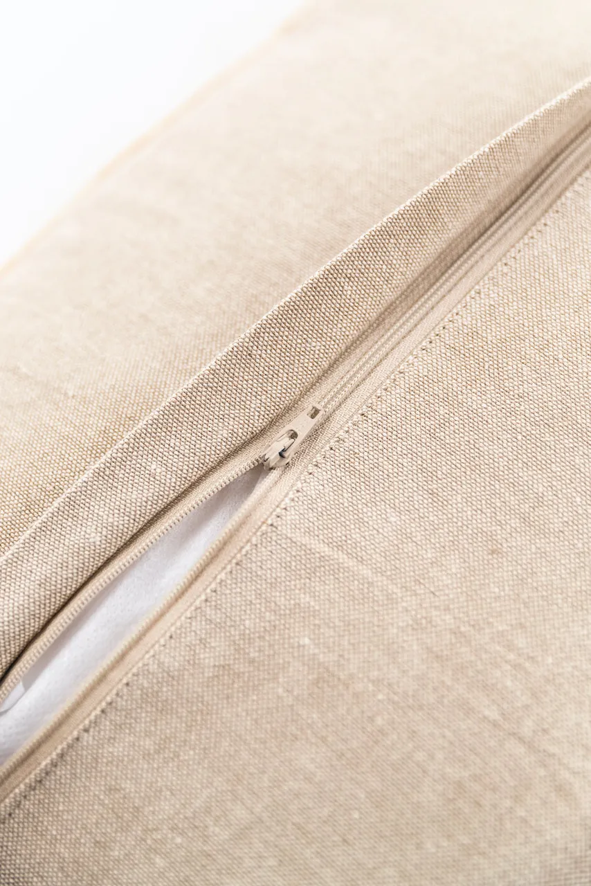 Christa Velvet Embroidered Lumbar Pillow