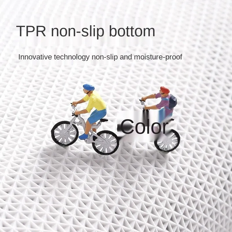 Comfortable and Soft Bath Mats with Super Thick Fluff Fiber for Bathroom