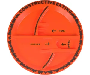 Construction Plate by Constructive Eating, Inc