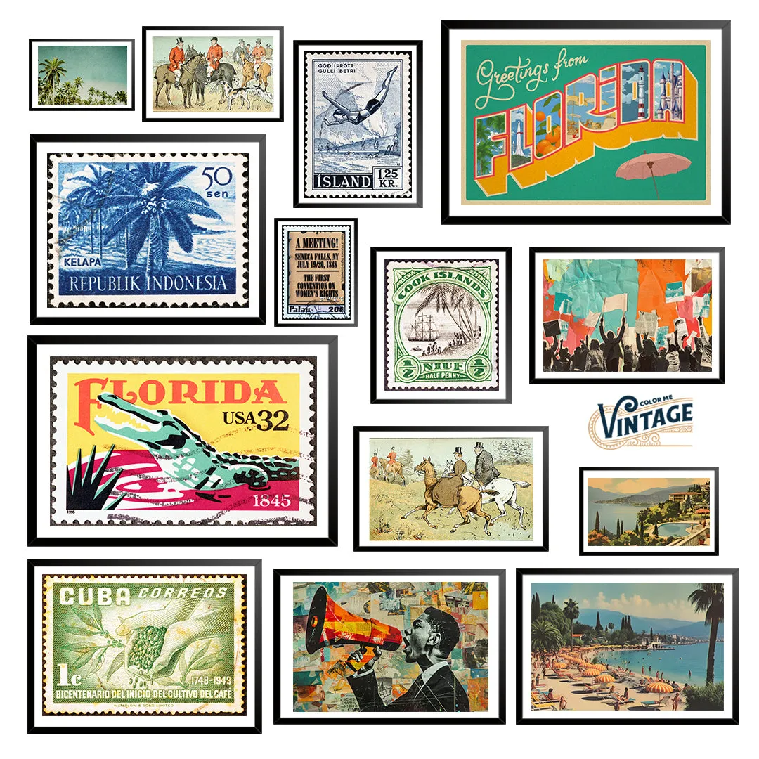 Cook Island Stamp Custom Art