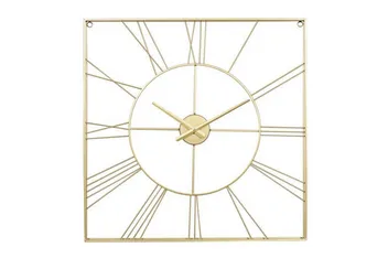 Copy of Gold Metal Glam Abstract Wall Clock - 24" x 2" x 24"