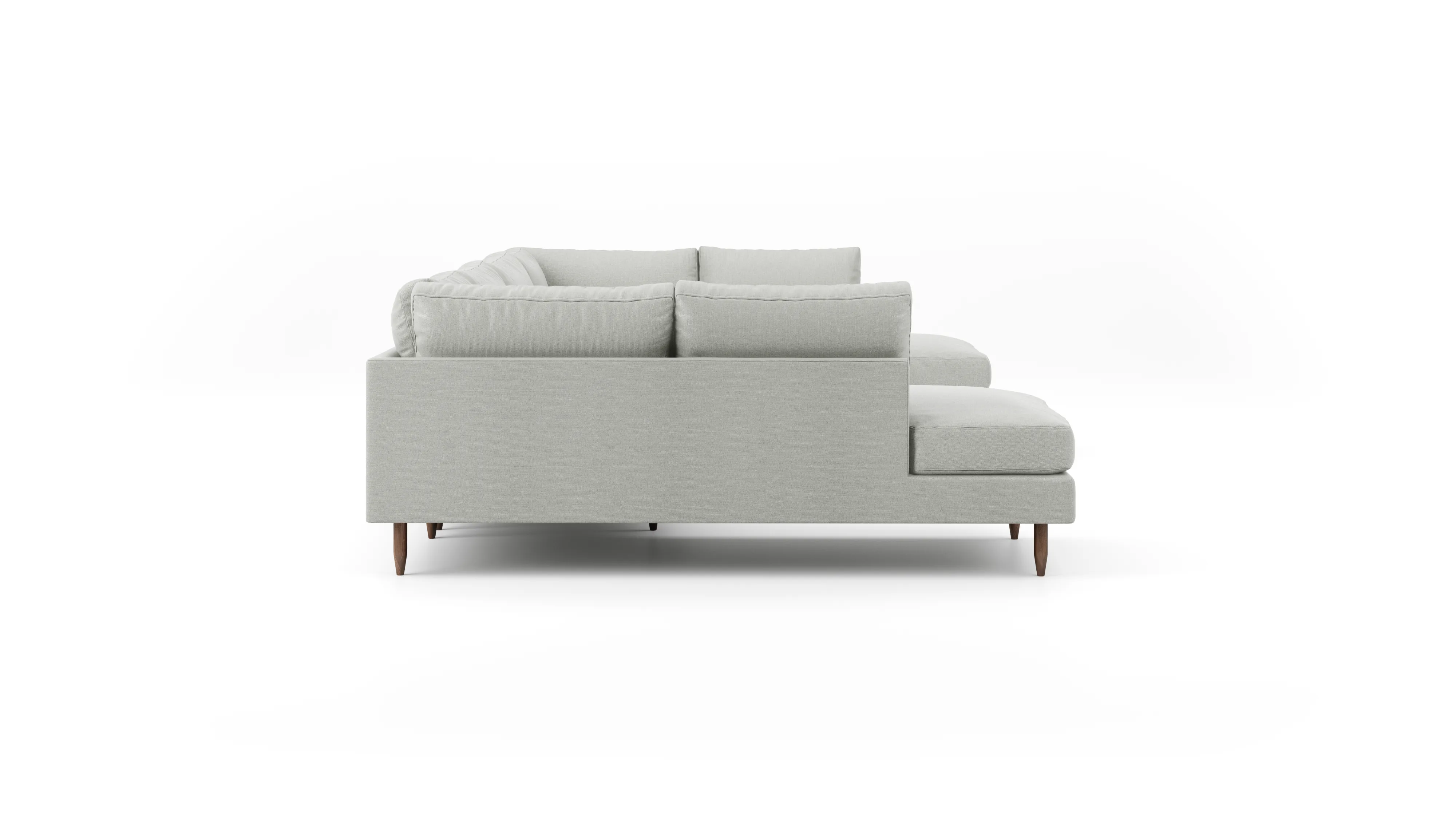 Crowd Pleaser U-Shaped Bumper Sectional