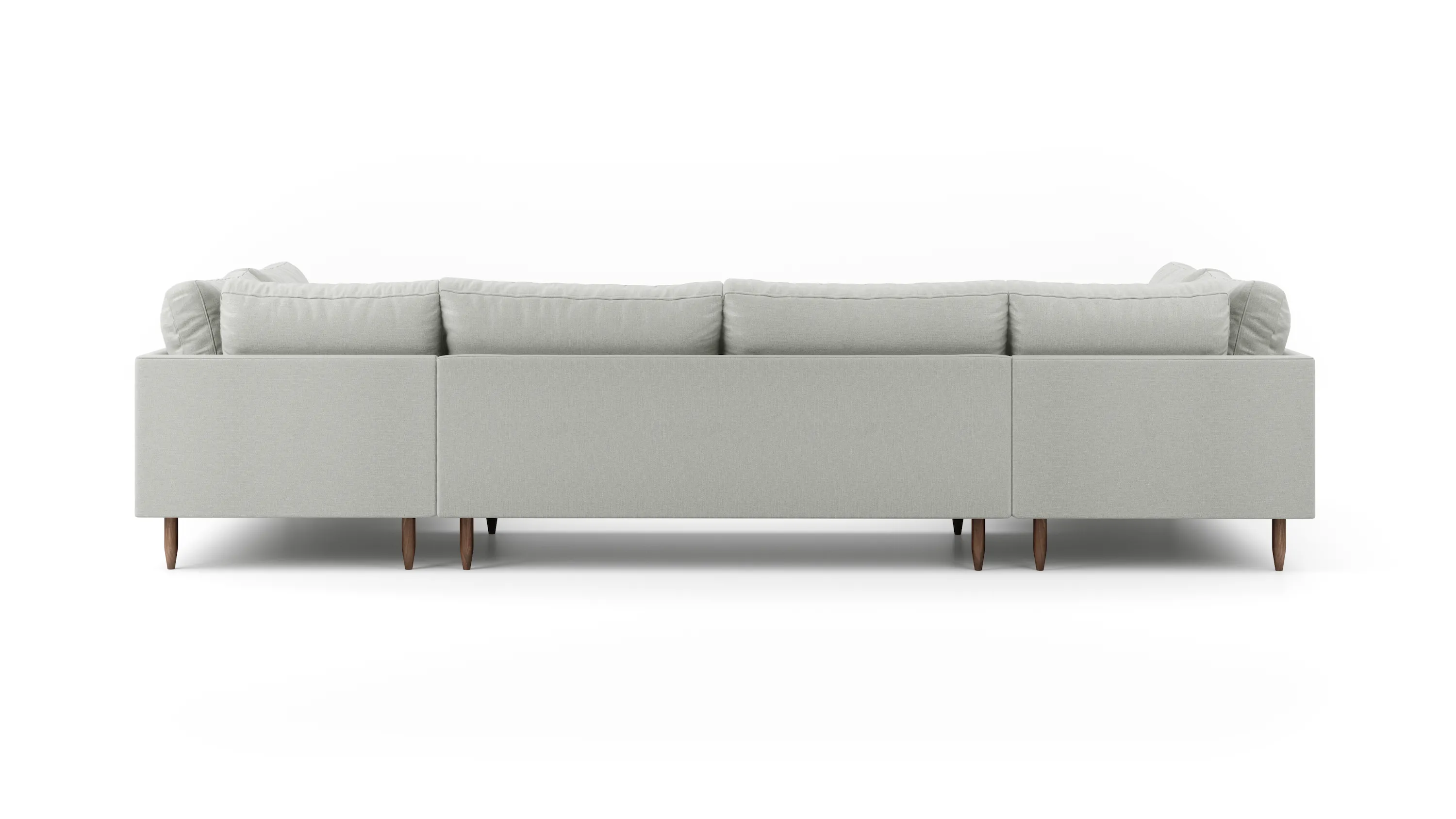 Crowd Pleaser U-Shaped Bumper Sectional