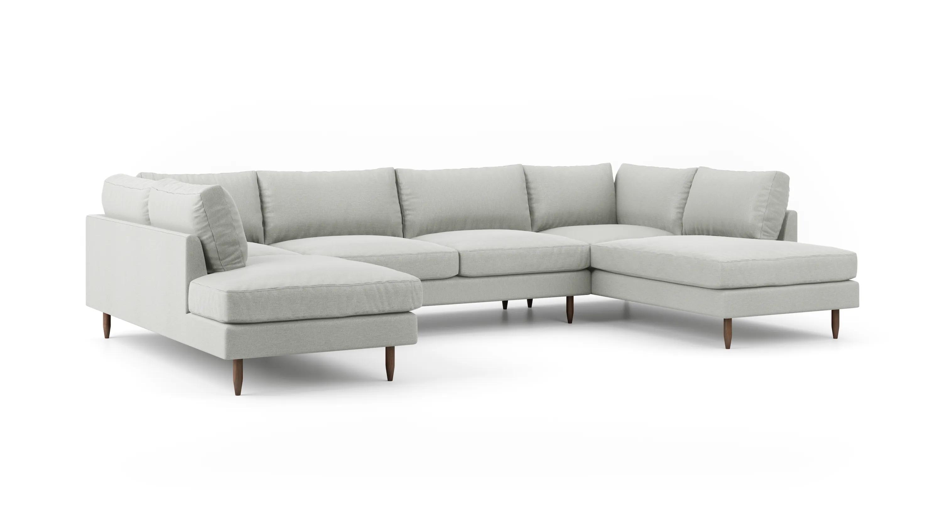 Crowd Pleaser U-Shaped Bumper Sectional
