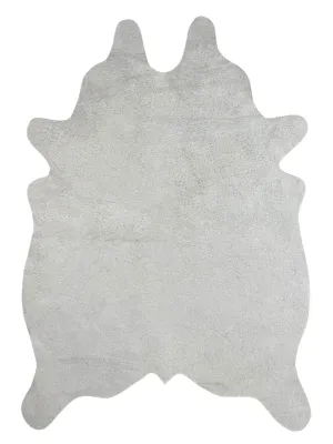 Cutout Cowhide Mini Rugs - Black and White