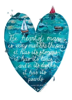 Driftwood Designs - The Heart Of Man Poster Print