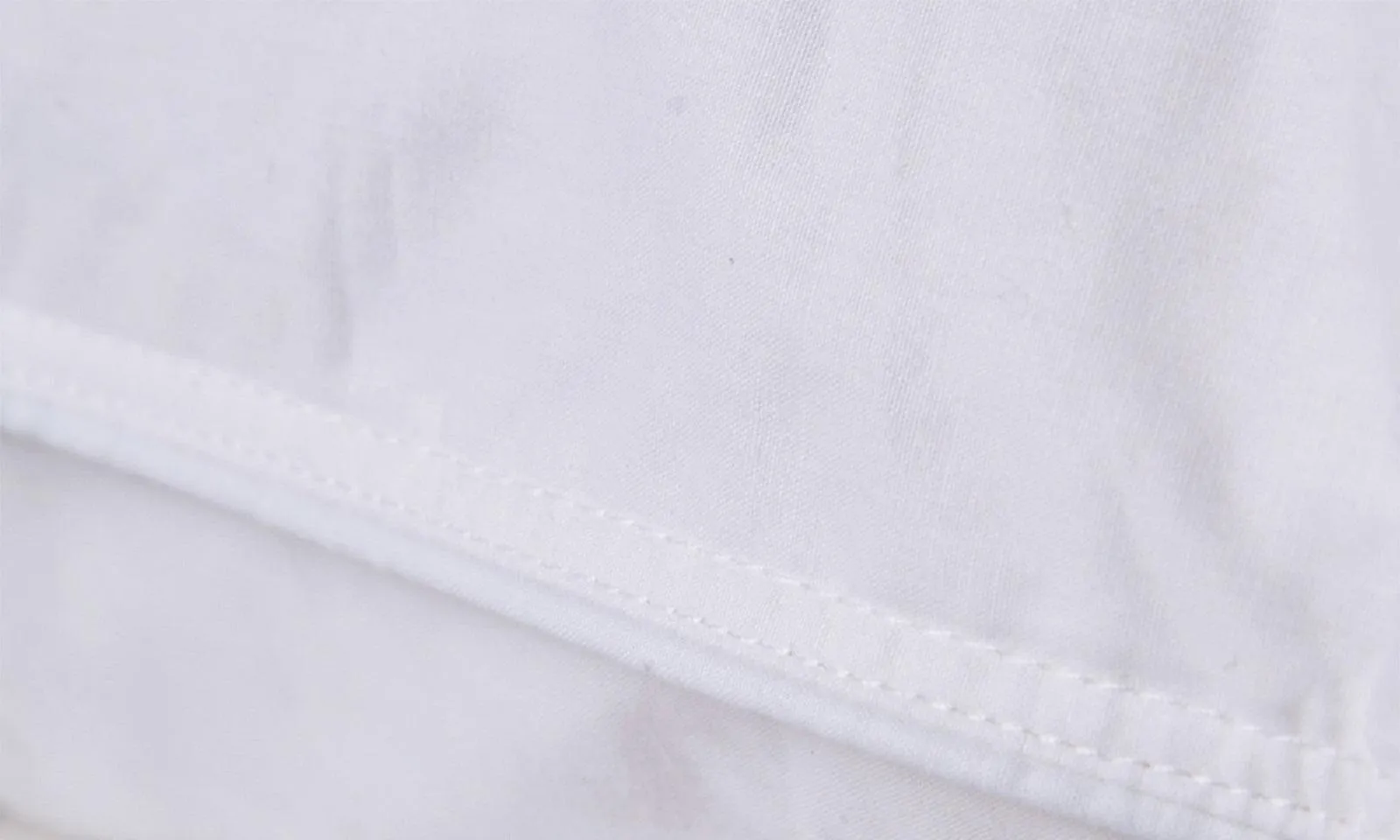 Duck Feather & Down Quilt 500GSM   Duck Feather and Down Pillows 2 Pack Combo - Single - White