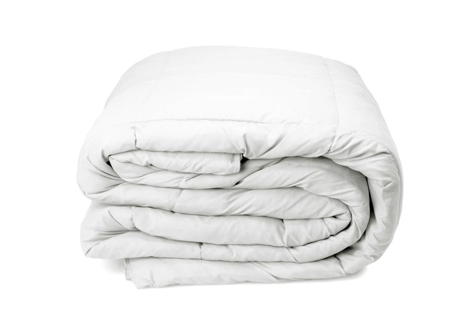 Duck Feather & Down Quilt 500GSM   Duck Feather and Down Pillows 2 Pack Combo - Single - White