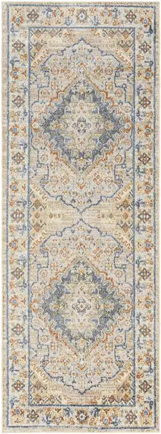 Ellinwood 2x3 Traditional Orange Area Rug Carpet for Living Room Bedroom or Kitchen (2' x 2'11")