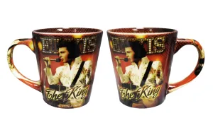 Elvis Mug - The King Red