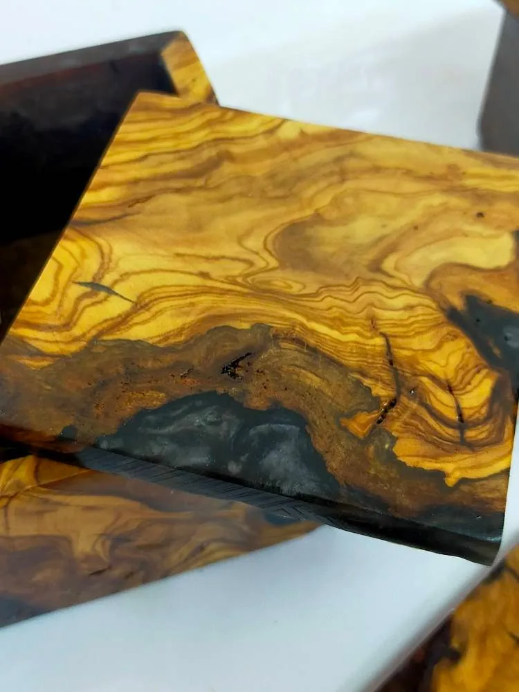 Epoxy & Wood Coasters