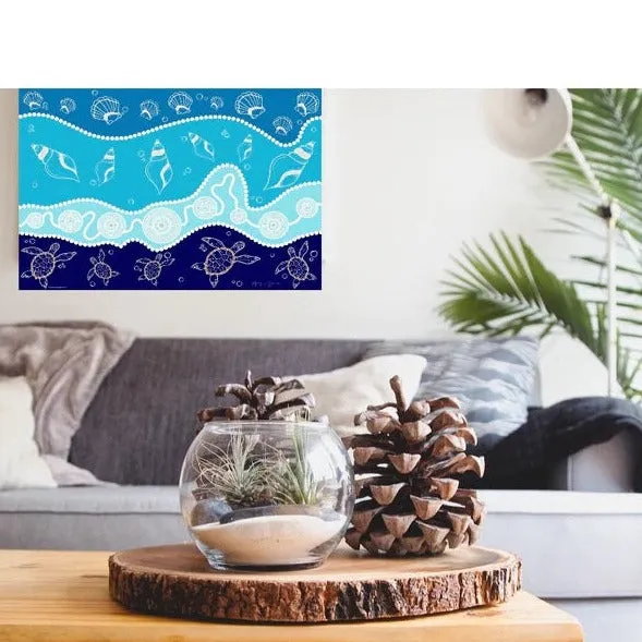 Fence/Wall Print - Migrating Turtles